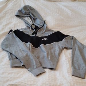 Nike cropped sweater